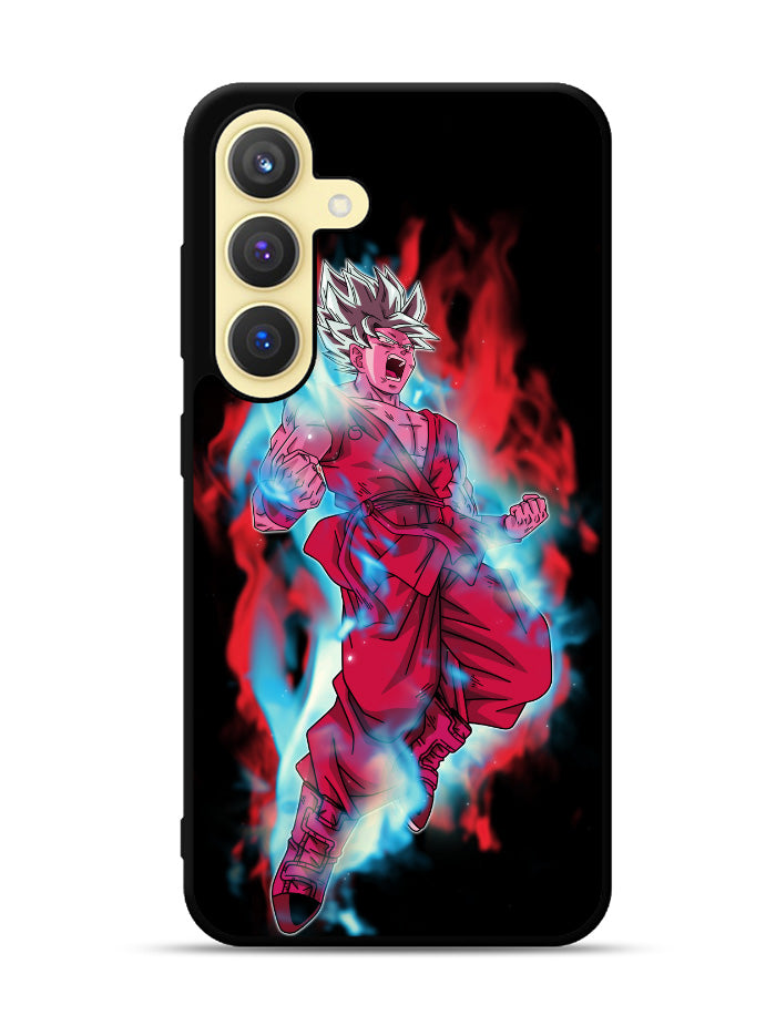 goku super saiyan blue kaioken x10 Samsung Galaxy S25 Plus 5G , Samsung Galaxy S25+ 5G Case OV1101