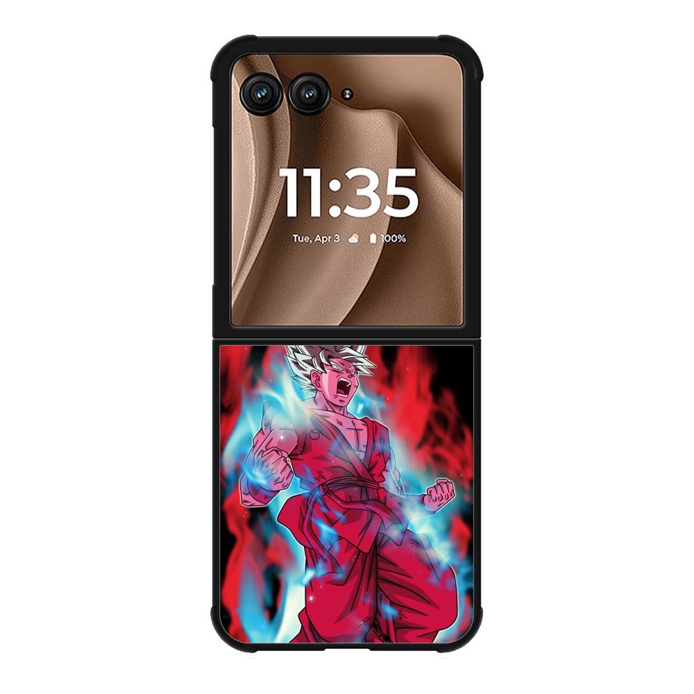 goku super saiyan blue kaioken x10 Motorola Moto RAZR Plus 2025 Case OV1101