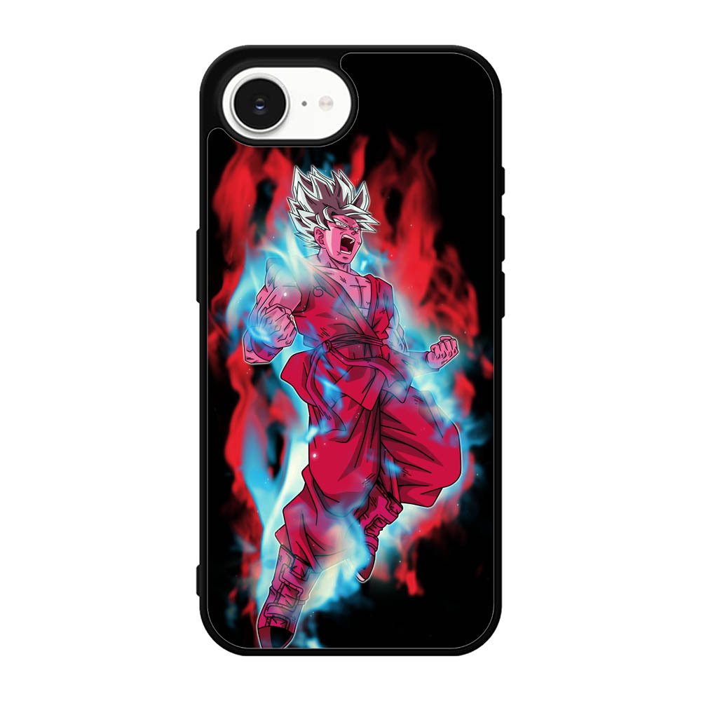 goku super saiyan blue kaioken x10 iPhone 17e Case QC1101