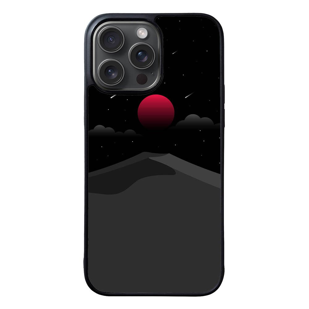 moon red FLX0507 iPhone 15 Pro Max Case