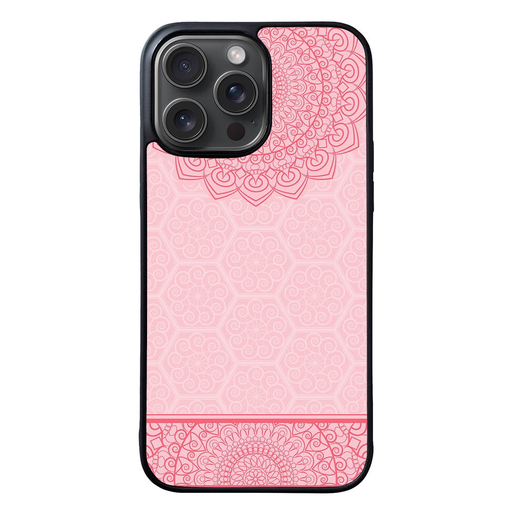 Pink Mandala FLX0510 iPhone 15 Pro Max Case