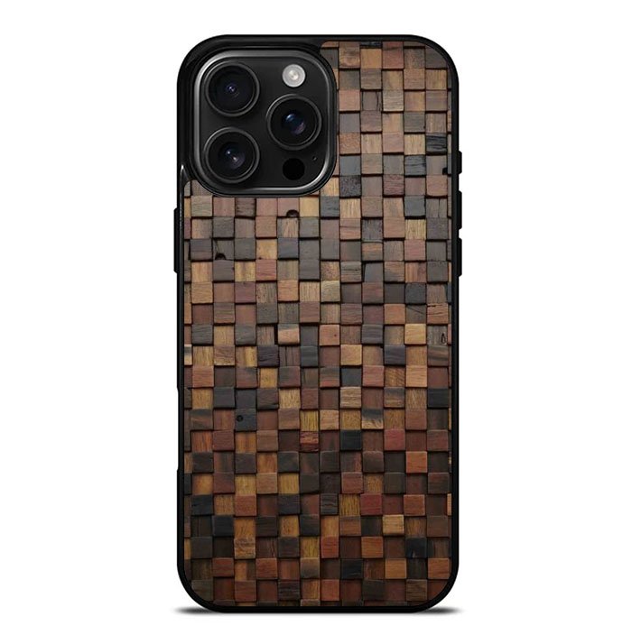 Wooden Blocks FLX0518 iPhone 16 Pro Max Case