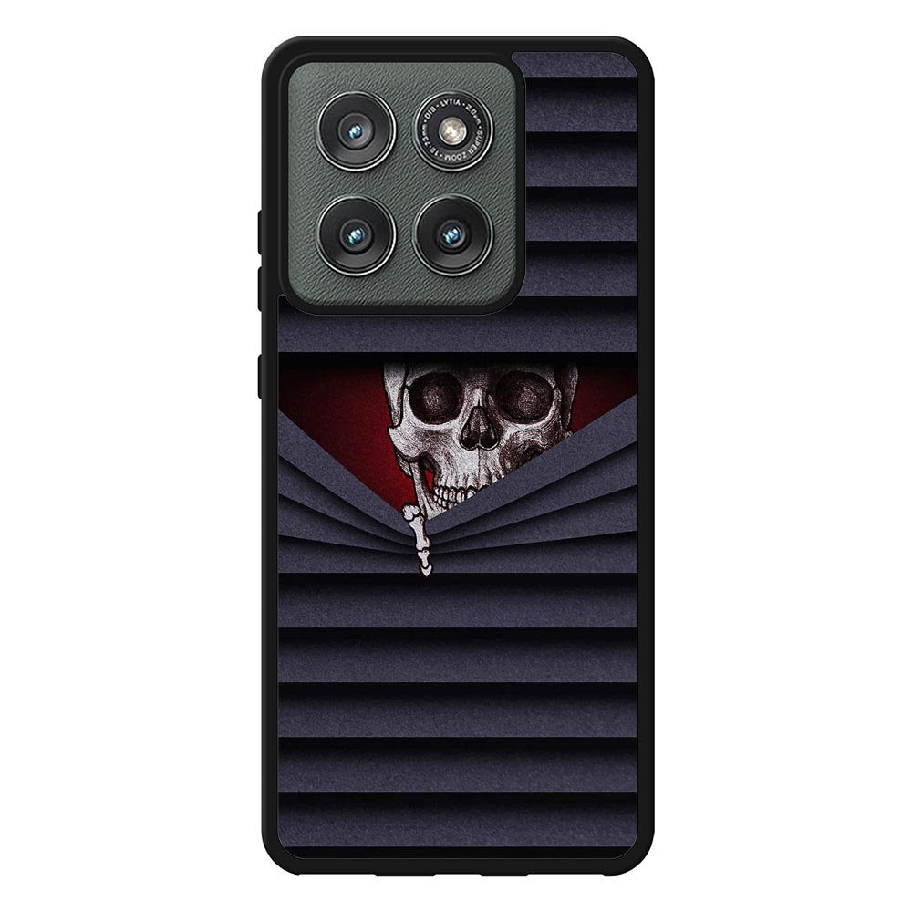 funny skull FLX0521 Motorola Moto Edge 2025 Case