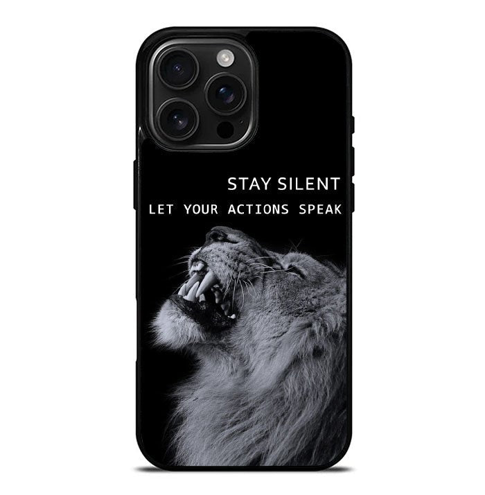 Let your actions speak FLX0540 iPhone 16 Pro Max Case