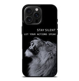 Let your actions speak FLX0540 iPhone 16 Pro Max Case