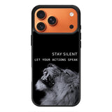 Let your actions speak FLX0540 iPhone 17 Pro Max Case