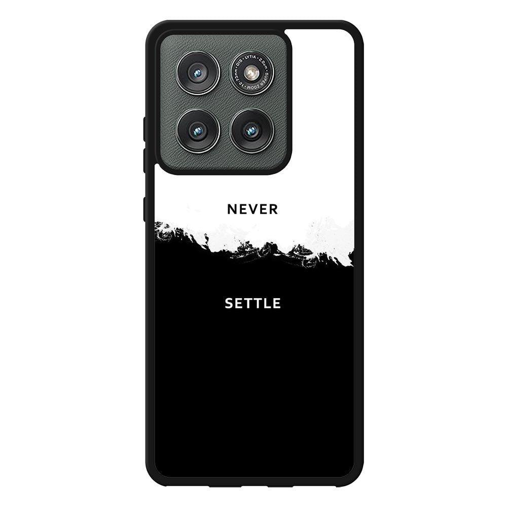 NEVER SETTLE FLX0545 Motorola Moto Edge 2025 Case