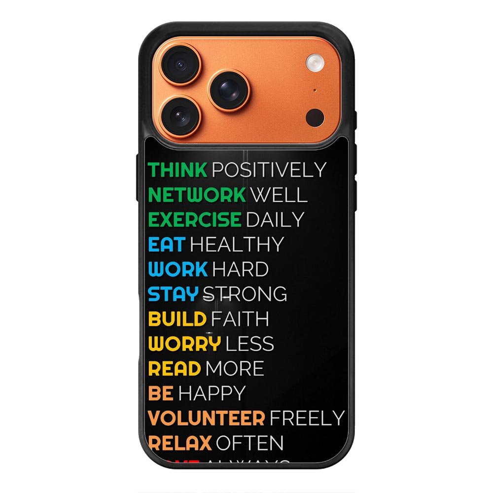 Daily motivation FLX0547 iPhone 17 Pro Max Case
