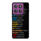 Daily motivation FLX0547 Motorola Moto Edge 60 Pro Case