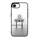 Never stop learning FLX0548 iPhone 17e Case