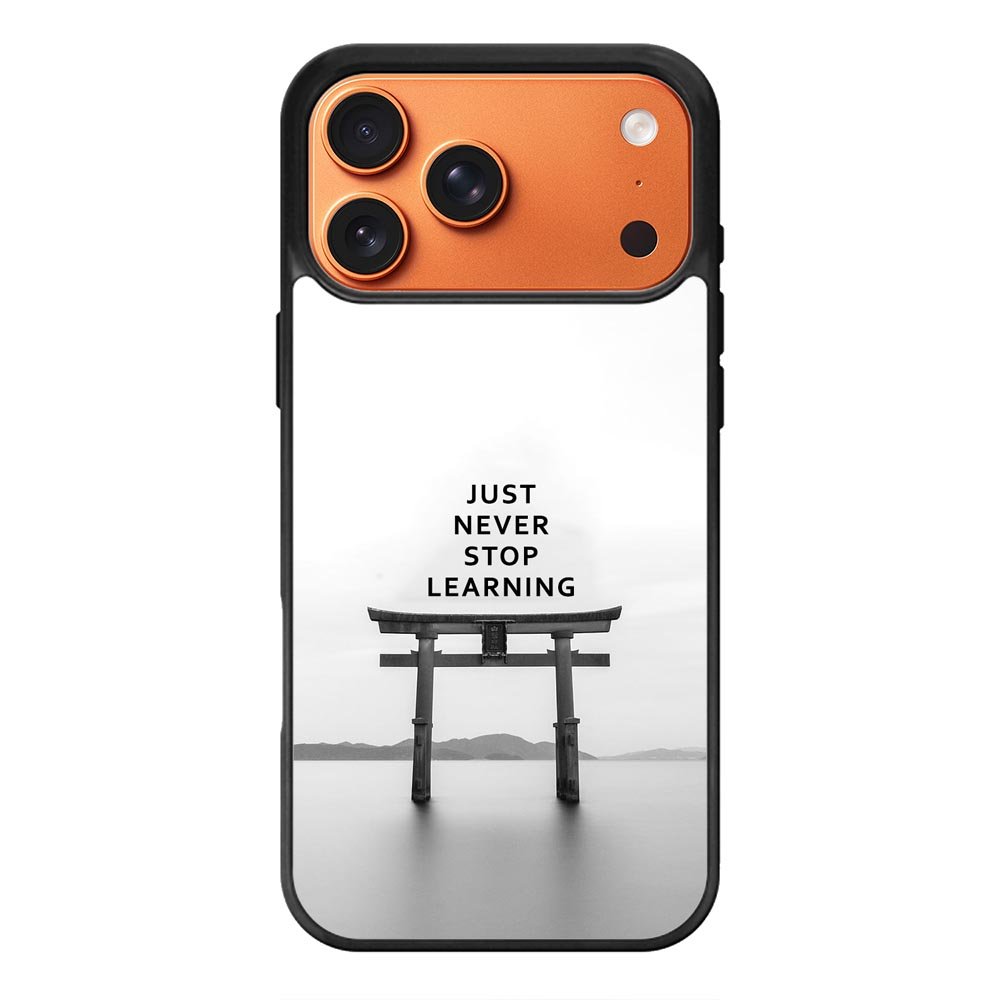 Never stop learning FLX0548 iPhone 17 Pro Max Case