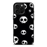 Retro Pixel Skull Art Pattern Case Cover Protective for iPhone, Samsung & Google Pixel HE0001