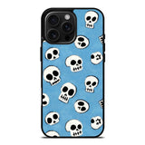 Cute Skull Pattern Illustration Case Cover Protective for iPhone, Samsung & Google Pixel HE0002