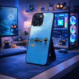 Curious Black Cats Minimal Illustration Case Cover Protective for iPhone, Samsung & Google Pixel HE0005