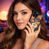 Mind Full of Universes Illustration Case Cover Protective for iPhone, Samsung & Google Pixel HE0008