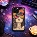 Mind Full of Universes Illustration Case Cover Protective for iPhone, Samsung & Google Pixel HE0008