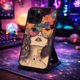 Mind Full of Universes Illustration Case Cover Protective for iPhone, Samsung & Google Pixel HE0008