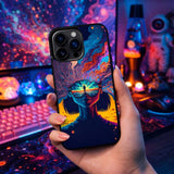 Psychedelic Mind Galaxy Illustration Case Cover Protective for iPhone, Samsung & Google Pixel HE0012