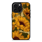 Sunflower Vintage Botanical Illustration Art Case Cover Protective for iPhone, Samsung & Google Pixel HE0029