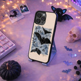Vintage Bat Botanical Gothic Illustration Case Cover Protective for iPhone, Samsung & Google Pixel HE0034