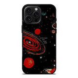 Red Galaxy Space Wall Art Print Case Cover Protective for iPhone, Samsung & Google Pixel HE0036