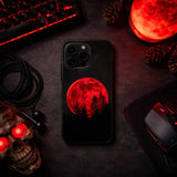 Blood Red Moon Gothic Wall Art Case Cover Protective for iPhone, Samsung & Google Pixel HE0038
