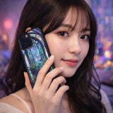 Stained Glass Garden Window Art Case Cover Protective for iPhone, Samsung & Google Pixel HE0058