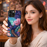 Dreamy Train Cherry Blossom Art Case Cover Protective for iPhone, Samsung & Google Pixel HE0067