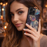 Psychedelic Astronaut Space Art Case Cover Protective for iPhone, Samsung & Google Pixel HE0069
