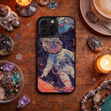 Psychedelic Astronaut Space Art Case Cover Protective for iPhone, Samsung & Google Pixel HE0069