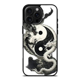Yin Yang Dragon Wall Art Print Case Cover Protective for iPhone, Samsung & Google Pixel HE0071