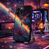 Floating Astronaut Galaxy Art Case Cover Protective for iPhone, Samsung & Google Pixel HE0072