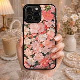 Soft Pink Blossom Garden Case Cover Protective for iPhone, Samsung & Google Pixel HE0086
