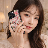 Soft Pink Blossom Garden Case Cover Protective for iPhone, Samsung & Google Pixel HE0086
