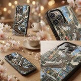 Surreal City Sky Railway Case Cover Protective for iPhone, Samsung & Google Pixel HE0092