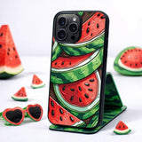 Fresh Watermelon Slice Stack Case Cover Protective for iPhone, Samsung & Google Pixel HE0096
