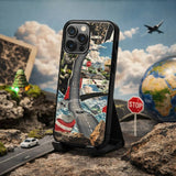 Surreal Endless Road Dream Collage Case Cover Protective for iPhone, Samsung & Google Pixel HE0098