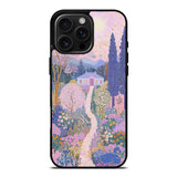 Pastel Garden Cottage Fantasy Landscape Case Cover Protective for iPhone, Samsung & Google Pixel HE0109