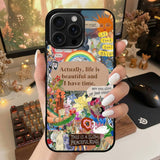 Colorful Positive Quotes Vision Board Case Cover Protective for iPhone, Samsung & Google Pixel HE0128