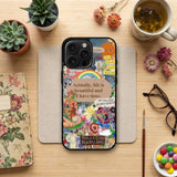 Colorful Positive Quotes Vision Board Case Cover Protective for iPhone, Samsung & Google Pixel HE0128