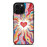 Radiant Heart Energy Flow Case Cover Protective for iPhone, Samsung & Google Pixel HE0166