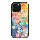 Rainbow Pastel Floral Garden Case Cover Protective for iPhone, Samsung & Google Pixel HE0204