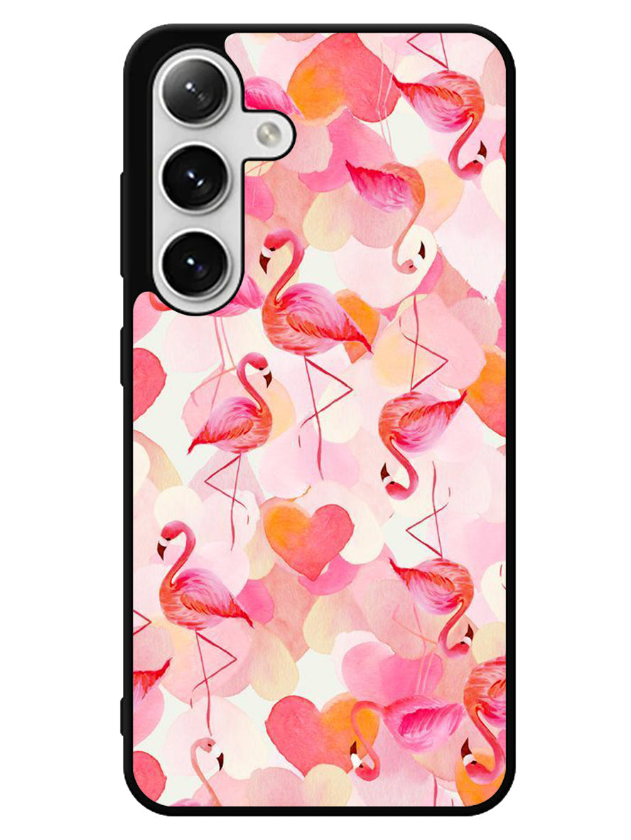Flamingo Pink Samsung Galaxy S25 5G Case