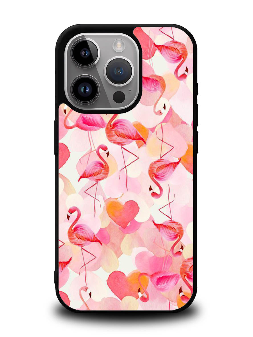 Flamingo Pink iPhone 15 Pro Case