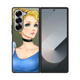 Cinderella Princess Samsung Galaxy Z Fold 7 5G Case QC1114