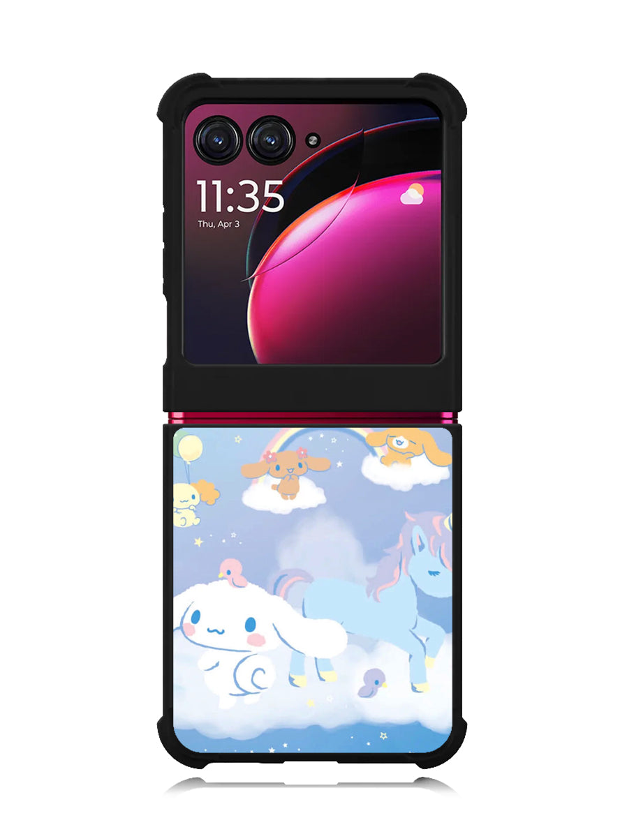 Cinnamoroll Sanrio Unicorn Motorola Moto Razr Plus 2023 , Moto Razr+ 2023 Case