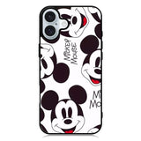 Mickey Mouse Face iPhone 16 Case QC1137