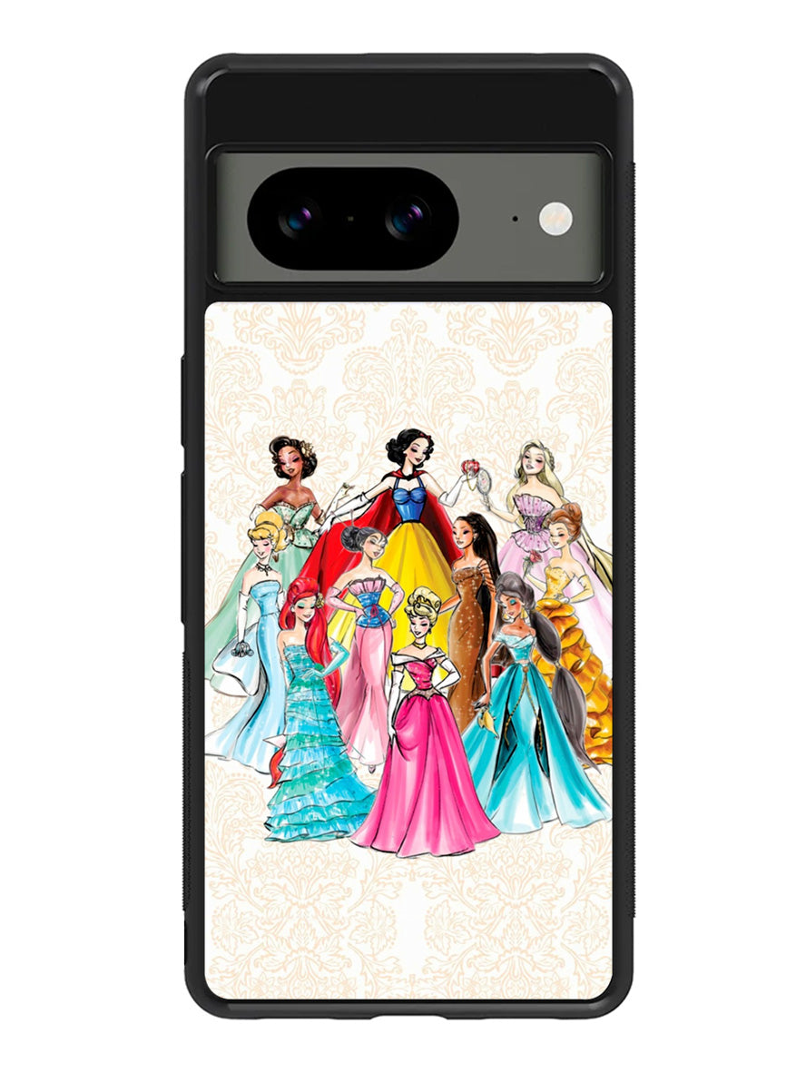 Princess Disney Art Google Pixel 8A Case QC1146