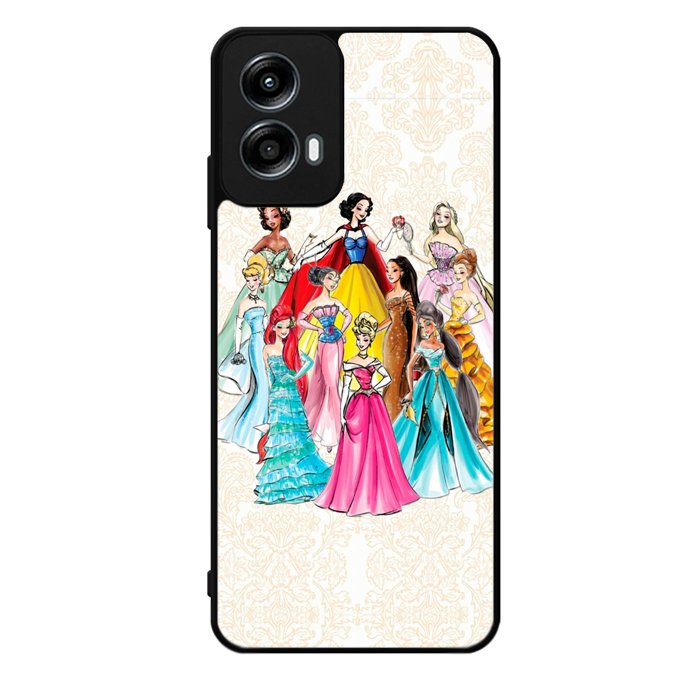 Princess Disney Art Motorola Moto G Play 2024 Case OV1146