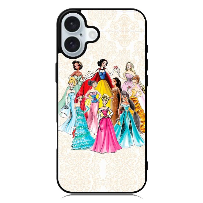 Princess Disney Art iPhone 16 Case QC1146